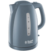 Russell Hobbs Textures Electric Kettle 1.7L – 3kW Fast Boil Cordless Grey Kettle with Perfect Pour Spout & Removable Anti-Scale Filter